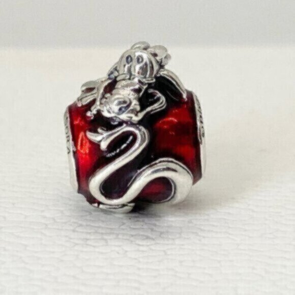 Pandora Disney Mulan Mushu Charm Bead #798632C01 - Picture 1 of 3